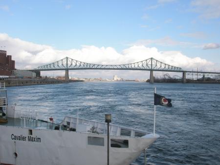 Vue du vieux port sur le saint-laurent